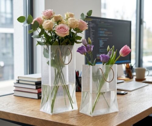 Flower vase 2-in-1 3D print model
